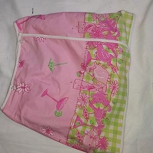 Lilly Pulitzer Martini Time Reversible Skirt
